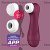 Satisfyer Pro 2 wine red Generation 3 succionador con aplicación blueetoth